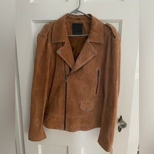 Brown Suede Women's Jacket